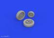Eduard Accessories 672351 - 1:72 L-39 wheels PRINT 1/72 EDUARD