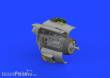 Eduard Accessories 672353 - 1:72 Bf 109G-2/G-4 engine PRINT 1/72 EDUARD