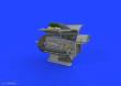 Eduard Accessories 672353 - 1:72 Bf 109G-2/G-4 engine PRINT 1/72 EDUARD