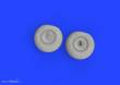 Eduard Accessories 672354 - 1:72 Me 410 wheels 1/72 AIRFIX