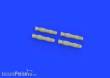 Eduard Accessories 672355 - 1:72 Bf 109G-5/G-6 gun barrels PRINT 1/72 EDUARD