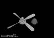 Eduard Accessories 672362 - P-51D Hamilton Standard propeller uncuffed PRINT