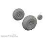 Eduard Accessories 672369 - P-51D wheels block tread 1/72