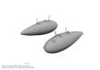 Eduard Accessories 672373 - P-51D 75gal drop tanks PRINT 1/72