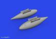 Eduard Accessories 672376 - P-51D 165gal fuel tanks PRINT