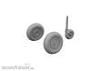 Eduard Accessories 672385 - Bf 109G-10 wheels