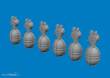 Eduard Accessories 672395 - WWII USAAF oxygen cylinder A-4 PRINT