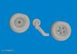 Eduard Accessories 672407 - Spitfire Mk.V wheels TAMIYA