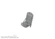Eduard Accessories 672413 - P-51D seat w/ integral belts PRINT EDUARD