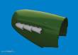 Eduard Accessories 672423 - Spitfire Mk.I/II/V three-stacks exhaust rounded PRINT for IBG