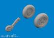 Eduard Accessories 672424 - Spitfire Mk.I/II/V wheels for IBG