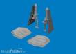 Eduard Accessories 672446 - P-51D undercarriage legs PRINT for Arma Hobby