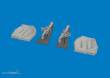 Eduard Accessories 672446 - P-51D undercarriage legs PRINT for Arma Hobby