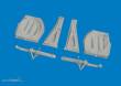 Eduard Accessories 672446 - P-51D undercarriage legs PRINT for Arma Hobby