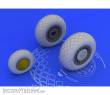 Eduard Accessories 632014 - B-25H/J wheels for HK Models