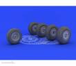 Eduard Accessories 632016 - He 219 wheels for Revell