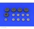 Eduard Accessories 632016 - He 219 wheels for Revell
