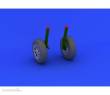Eduard Accessories 632019 - F4U-1 wheels for Tamiya