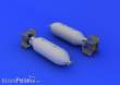 Eduard Accessories 632037 - 1:32 US 500Ib bombs