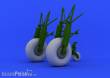 Eduard Accessories 672065 - 1:72 F-16 airbrakes for Tamiya
