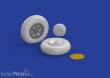 Eduard Accessories 632088 - P-47D wheels for Hasagawa in 1:32