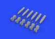 Eduard Accessories 632098 - Mk.82 bomb w/Mk.15 Snakeye Fins in 1:32