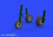 Eduard Accessories 632100 - Me 262 wheels for Revell