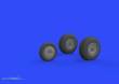 Eduard Accessories 632100 - Me 262 wheels for Revell