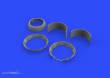 Eduard Accessories 632105 - F4U-1 cowling w/alternate cooling flaps for Tamiya