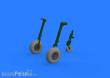 Eduard Accessories 632116 - P-51D wheels for Revell