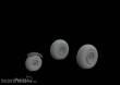 Eduard Accessories 632145 - B-24 wheels (8spoke front wheel) for Hobby Boss in 1:32