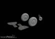 Eduard Accessories 632150 - Bf 108 wheels for Eduard in 1:32