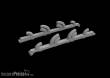 Eduard Accessories 632182 - 1:32 Yak-9T exhaust stacks PRINT for ICM