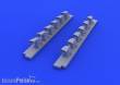Eduard Accessories 632184 - 1:32 Bf 109G-2/4 exhaust stacks for REVELL
