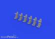 Eduard Accessories 632191 - 1:32 Luftwaffe rudder pedals PRINT 1/32