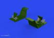 Eduard Accessories 632192 - 1:32 Bf 109E rudder pedals early PRINT 1/32
