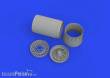 Eduard Accessories 632194 - 1:32 F-16 exhaust nozzle P&W F100 PRINT 1/32 TAMIYA
