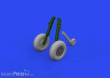 Eduard Accessories 632195 - 1:32 Spitfire Mk.Ia wheels 1/32 KOTARE