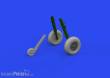 Eduard Accessories 632195 - 1:32 Spitfire Mk.Ia wheels 1/32 KOTARE