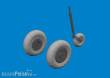 Eduard Accessories 632206 - Bf 109K-4 wheels for Kotare