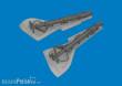 Eduard Accessories 632213 - Fw 190 undercarriage legs PRINT for Revell