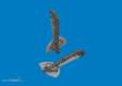 Eduard Accessories 632214 - Bf 109G undercarriage legs PRINT for Revell