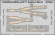 Eduard Accessories 634006 - Spitfira Mk.IX late LööK for Tamiya in 1:32