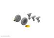 Eduard Accessories 644304 - F4F-4 w/ late wheels LööKplus ACADEMY