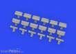 Eduard Accessories 635022 - 1:35 WWII German NOTEK rear lights PRINT 1/35 for