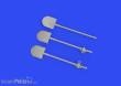 Eduard Accessories 635025 - 1:35 WWII German shovels PRINT 1/35