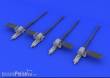 Eduard Accessories 624002 - 1:24 Typhoon guns for Airfix