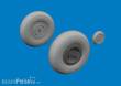 Eduard Accessories 624006 - Spitfire Mk.VIII wheels 4spoke AIRFIX