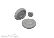 Eduard Accessories 624008 - Bf 109G-5/6 wheels for Airfix