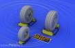 Eduard Accessories 648011 - 1:48 F-16 late wheels (KIN)